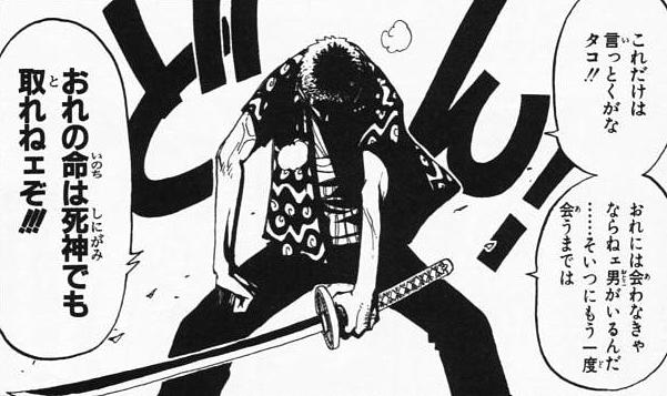ワンピース ロロノア ゾロさん 急に現れた死神にガチでびびるwwwwww 漫画まとめちゃんねる